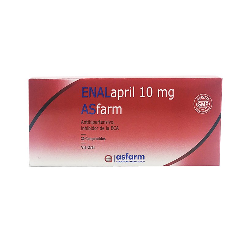 Enalapril As Mg Caja X Comp Farmatotal