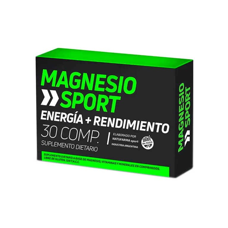 Natufarma Magnesio Sport Caja X Comp Farmatotal