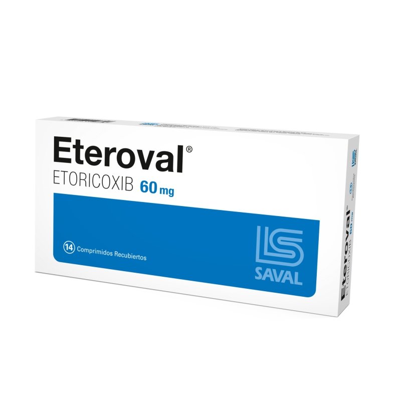 Eteroval 60 Mg Caja X 14 Comp Rec Farmatotal