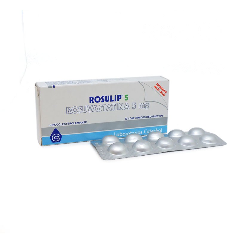 Rosulip 5 Mg Caja X 30 Comp Farmatotal