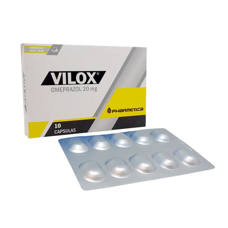 Vilox 20 Mg Caja X 10 Caps Farmatotal