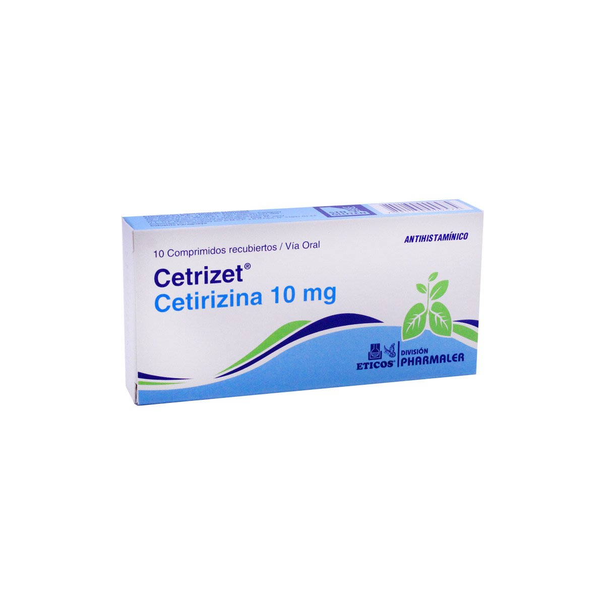 Cetrizet Caja X 10 Comp Rec Farmatotal