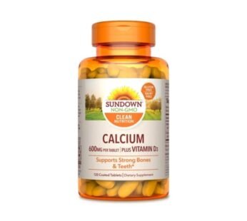 Sundown Calcium 600 Mg Plus D X 120 Caps