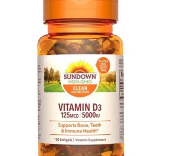 Sundown Vitamina D 3 5000 Iu X 150 Caps.