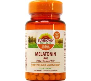 Sundown Melatonin 3 Mg X 120 Tablets