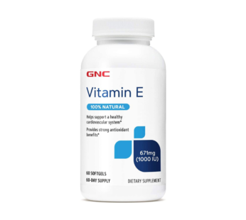 Gnc Vitamin E 1000 Iu X 60 Comp.