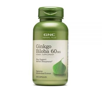 Gnc Ginkgo Biloba Plus X 100 Caps.