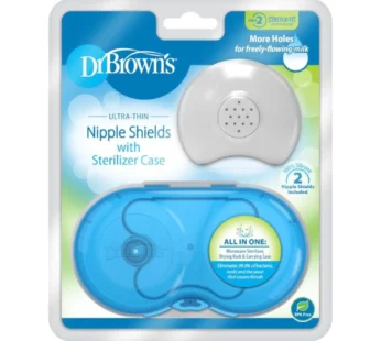 Dr. Brown’s Nipple Shields with Sterilizing Case BF016