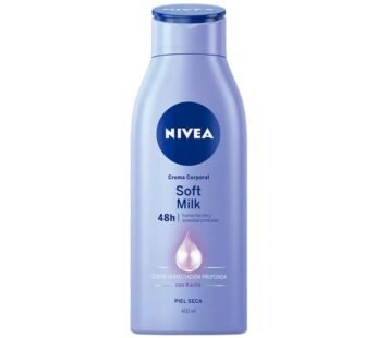 Nivea Body Soft Milk Piel Seca X 400 Ml.