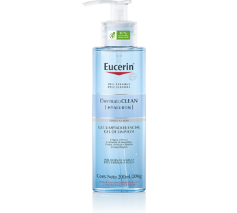 Eucerin Dermatoclean Gel Limpiador Facial X 200ml.