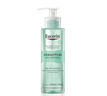 Eucerin Dermopure Gel Limpiador X 200ml.