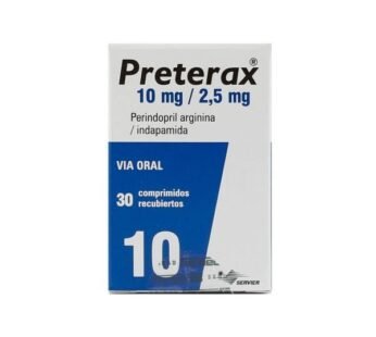 Preterax 10 Mg Cja. X 30 Comp.