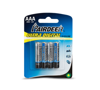 Pairdeer Pila Ultra Alkaline AAA X 4 Unidades