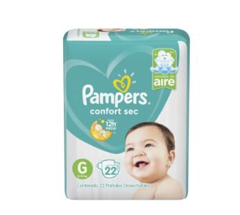 Pampers Confort Sec G. X 22 Unid.
