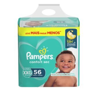 Pampers Confort Sec Xxg X 56 Un