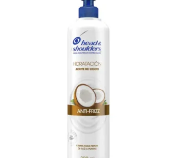 Head & Shoulders Anti-Frizz Aceite De Coco Crema Para Peinar X 300ml.