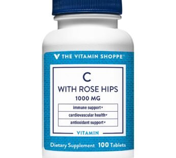 The Vitamin Shoppe C-1000 Mg C/ Rose Hips X 100 Tab.