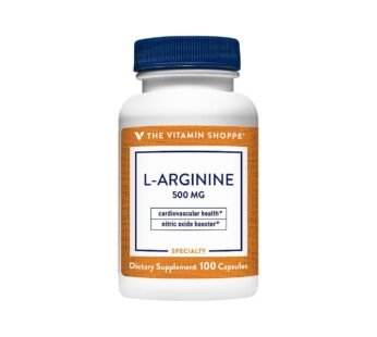 The Vitamin Shoppe L-Arginine 500 Mg X 100 Caps.