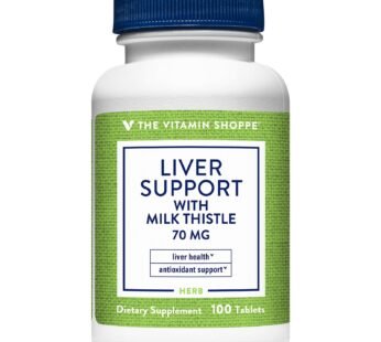 The Vitamin Shoppe Liver Support 70mg X 100 Tabletas