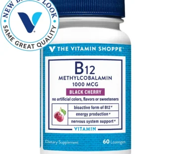 The Vitamin Shoppe B12 Methylcobalamin 1000mcg X 60subl