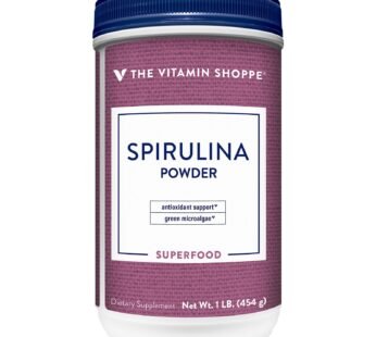 The Vitamin Shoppe Spirulina Powder Fco. X 454 Gr.