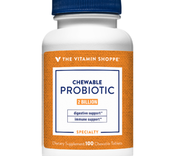 The Vitamin Shoppe Chewable Probiotic X 100 Tab.