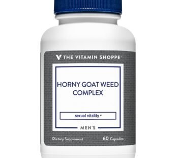 The Vitamin Shoppe Horny Goat Weed Complex 60 Caps.