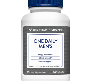 The Vitamin Shoppe One Daily Men’S X 60 Tabs.