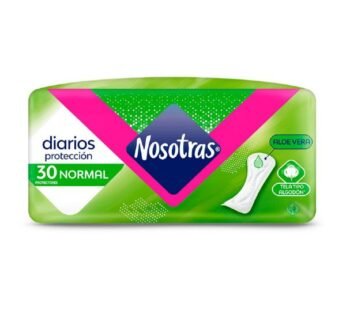 Nosotras Diario Protectores X 30 Un