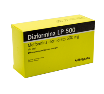 Diaformina Lp 500 Mg Caja X 30 Comp.