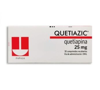 Quetiazic 25 Mg Caja X 30 Comp.