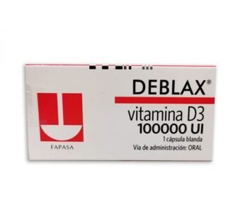 Deblax 100000ui D3 Caja X 1 Cap.