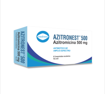 Azitronest 500 Mg Caja X 6 Comp. Rec.