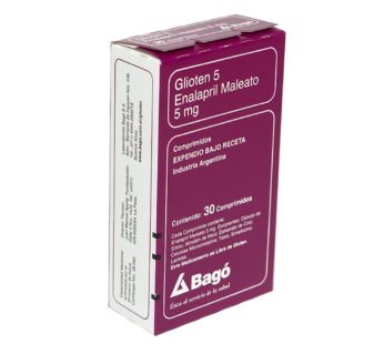 Glioten 5 Mg Caja X 30 Comp.