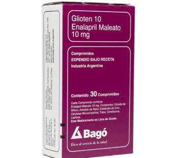 Glioten 10 Mg Caja X 30 Comp.