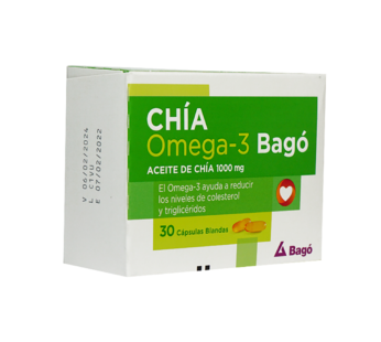 Chia Omega-3 Cb Caja X 30 Caps.
