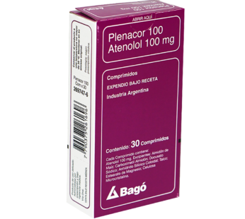 Plenacor 100 Mg Caja X 30 Comp.