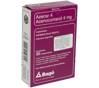 Azecar 4 Mg X 30 Comp.