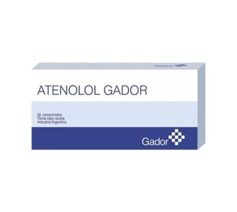 Atenolol Gador 100 Mg. Comp. Caja. X 28