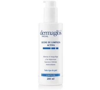 Dermaglos Facial Leche Limpieza Act.X200