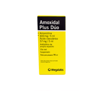 Amoxidal Duo Polvo P/Susp. Fco X 70 Ml.