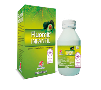 Fluomit Infantil © 10 Mg Jarabe X 120 Ml.