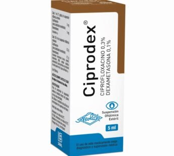 Ciprodex Soluc. Oft. Fco. X 5 Ml.