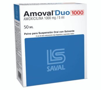 Amoval Duo 1000 Susp. X 50 Ml