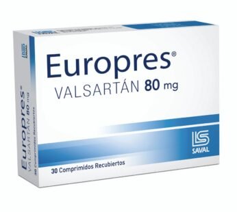 Europres 80 Mg Caja X 30 Comp