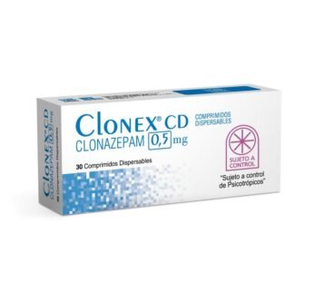 Clonex Cd 0.5 Mg © Caja X 30 Comp.