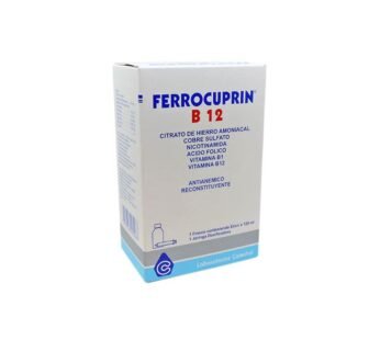 Ferrocuprin B12 Elixir Fco. X 120 Ml.