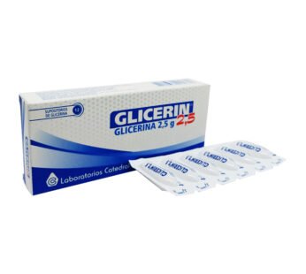 Glicerin Adulto 2.5 Supositorio X 1 Un