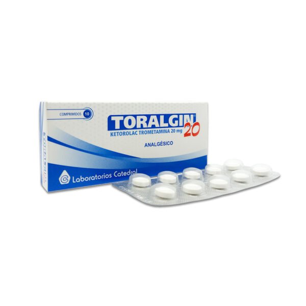 Toralgin 20 Mg Caja X 10 Comp.