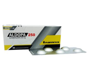 Aldopa 250 Mg Caja X 30 Comp Rec.